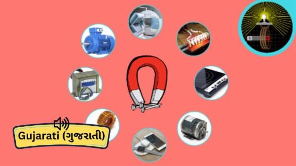 Magnetic Circuit and Electricity [Gujarati - ગુજરાતી] cover
