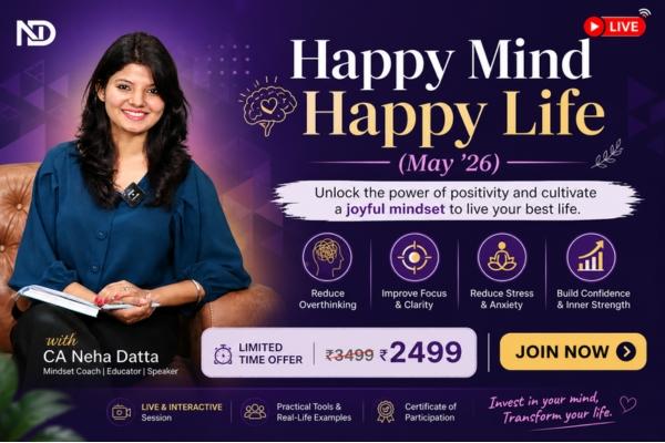 Happy Mind Happy Life (May '26) cover