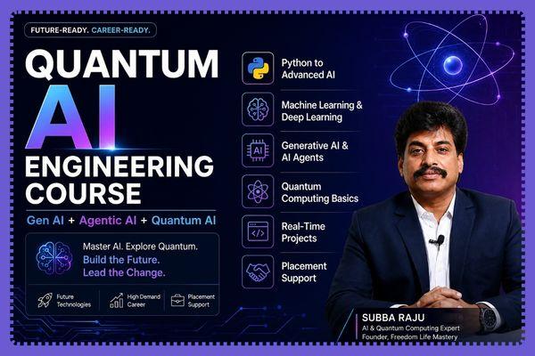 Quantum AI Engineering course cover