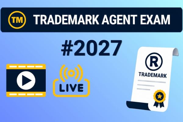 TRADEMARK AGENT EXAM #2027 TRAINING PROGRAM cover