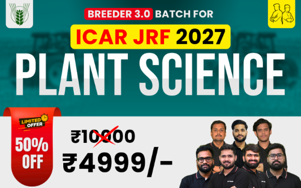 ICAR JRF Plant Science 2027 Course cover