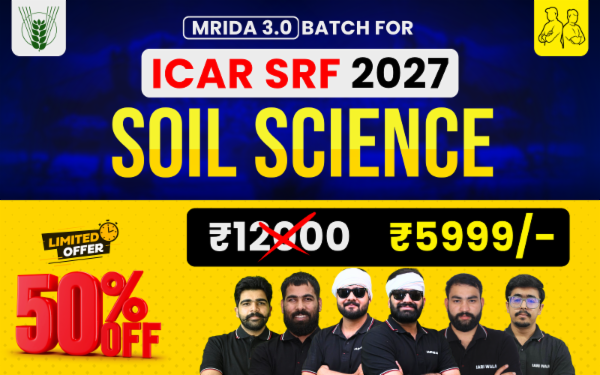 ICAR SRF Soil Science 2027 Course cover