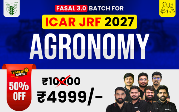 ICAR JRF Agronomy 2027 Course cover