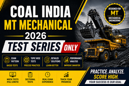 Coal India (CIL) MT Mechanical Test Series cover