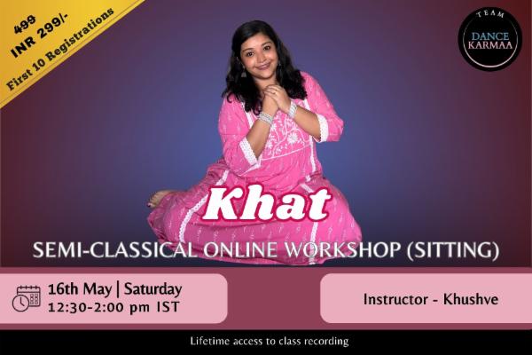 Khat – Semi-Classical Online Workshop - 16th May 2026 cover