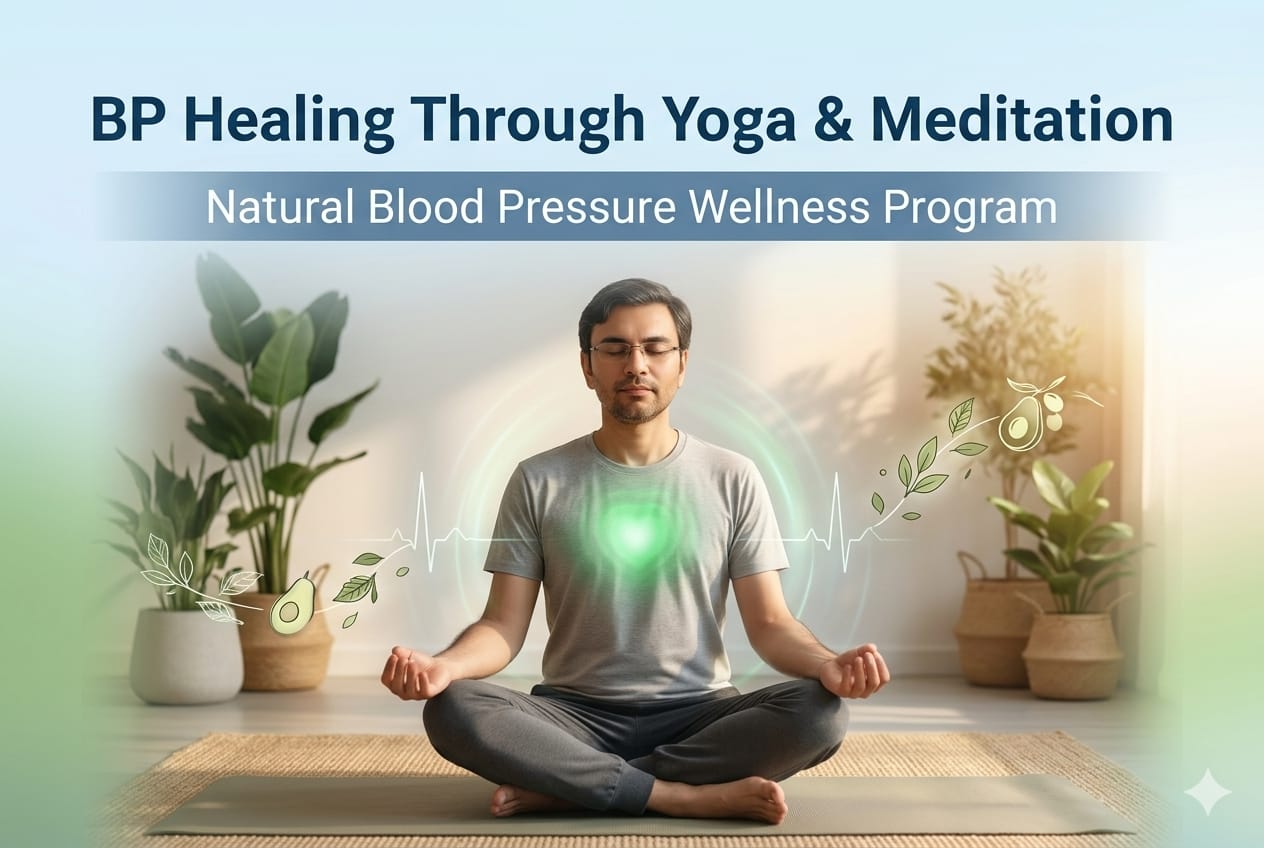 Yoga For Blood Pressure Management cover