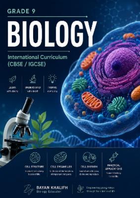 Grade 9 Biology – International Curriculum (CBSE / IGCSE) cover