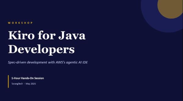 Kiro for Java Developers cover