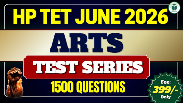 HP TET June 2026 Arts Test Series cover