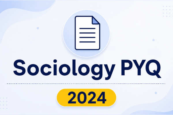 Socialogy PYQs course preview