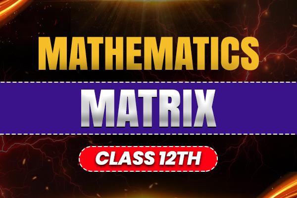 Matrix Class 12th cover