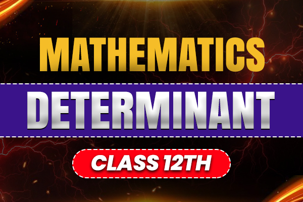 Determinant Class-12th cover
