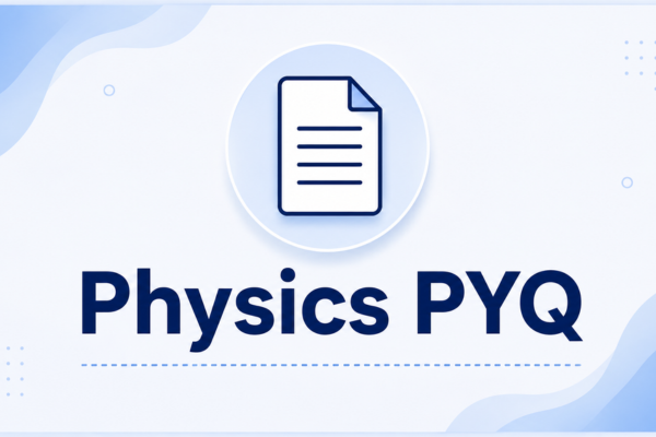 Physics PYQ course preview