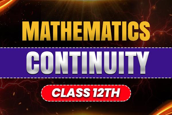 Continuity Class-12th cover