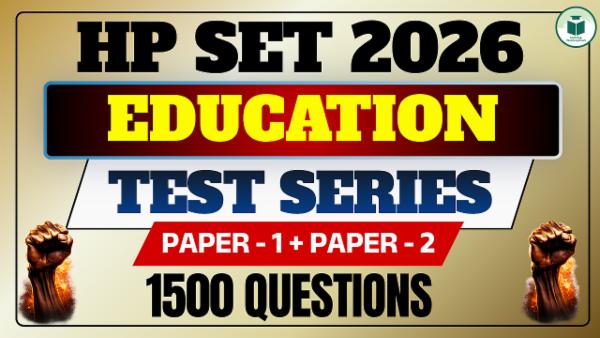 HP SET 2026 Education Test Series (Paper- I & II) cover
