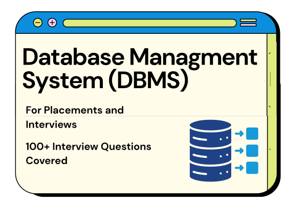 DBMS for Placments  cover