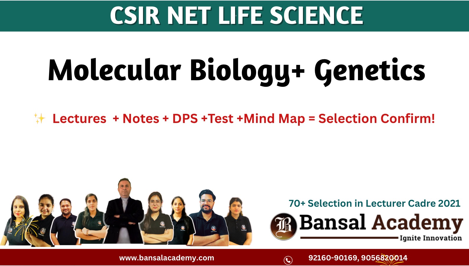 CSIR NET LIFE SCIENCE UNIT WISE BATCH