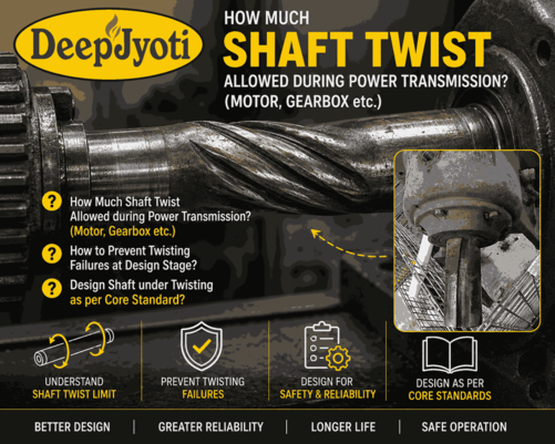 Shaft Design Mastery: Torsion, Twist, Torque & Failure Prevention for Motor & Gearbox Shafts cover