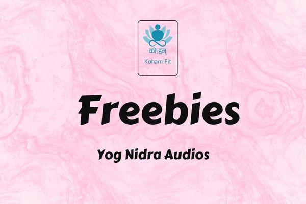 Freebies - Yog Nidra Audios cover