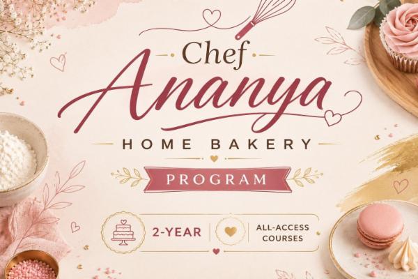 Chef Ananya Home Bakery Program cover