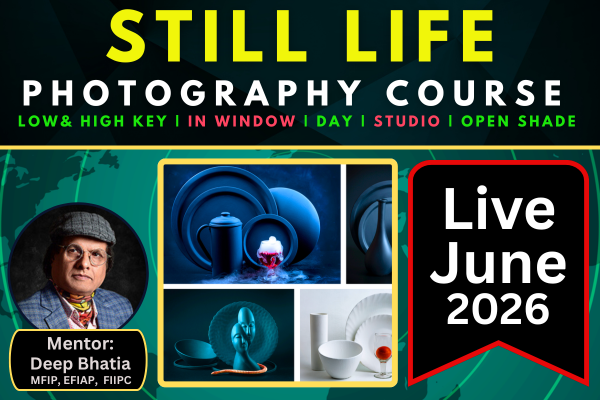 STILL LIFE PHOTOGRAPHY COURSE 06/26 cover
