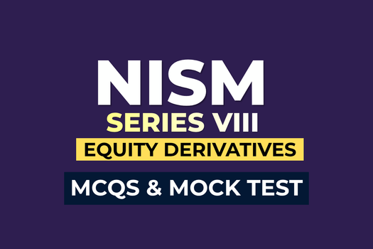 NISM Series VIII: Equity Derivative MCQs Mock Test cover