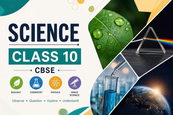  Science Class 10 CBSE cover