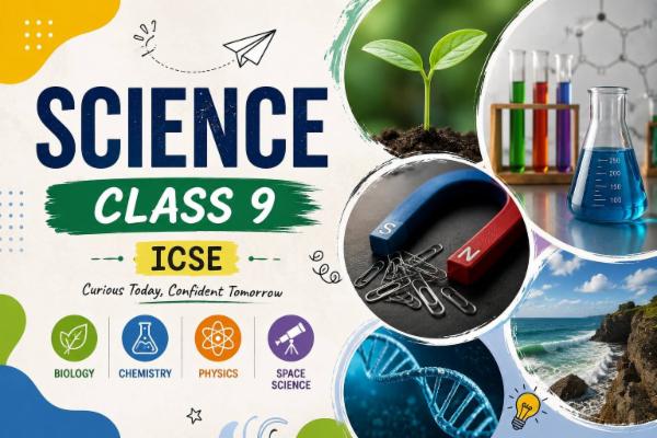 Science Class 9 ICSE cover