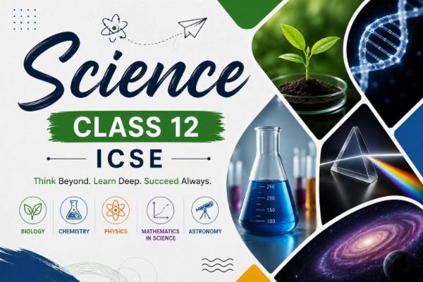 Science Class 12 ICSE cover