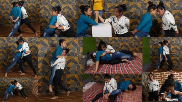 Bangalan collides with a Hyderabadi girl cover