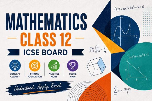 Mathematics Class 12 ICSE cover