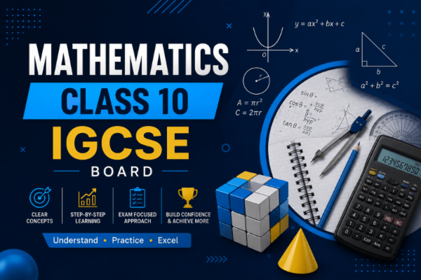 Mathematics Class 10 IGCSE cover