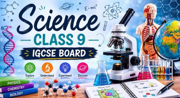 Science Class 9 IGCSE cover