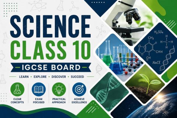 Science Class 10 IGCSE cover