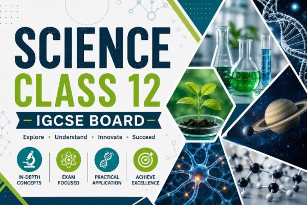 Science Class 12 IGCSE cover