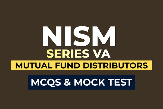 NISM Series VA: Mutual Fund Distributors MCQs & Mock Test cover