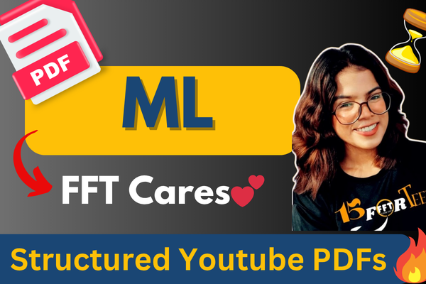 Machine Learning (ML) FFT CARES 💕 cover