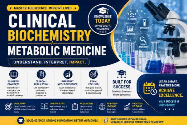 Clinical Biochemistry Metabolic Medicine cover