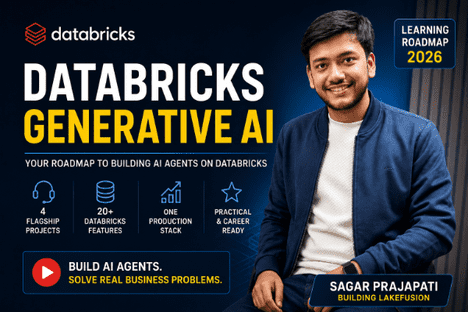 Databricks Agentic AI Bootcamp — Build 4 Production Agents End-to-End cover