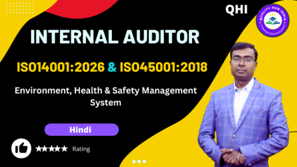 Qualified Internal Auditor - EHS (ISO14001:2026 and ISO45001:2018) Hindi cover