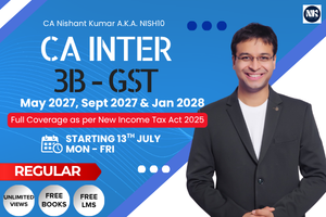 GST - CA Intermediate (May 2027, September 2027 & Jan 2028) cover