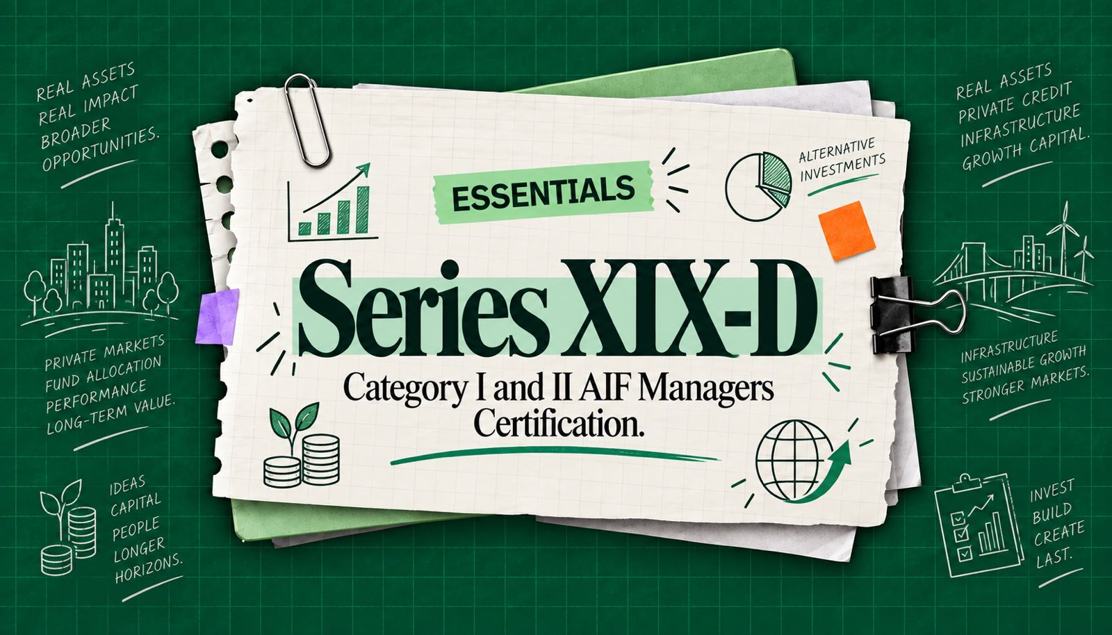 NISM Series-XIX-D: Category I and II AIF Managers Certification