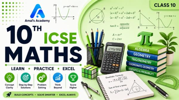 10TH ICSE MATHS cover