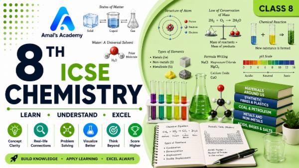 8TH ICSE CHEMISTRY cover