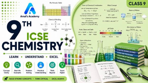 9TH ICSE CHEMISTRY cover