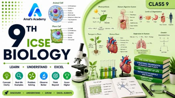 9TH ICSE BIOLOGY cover