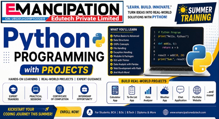 Python Programming with Projects(BCA) cover