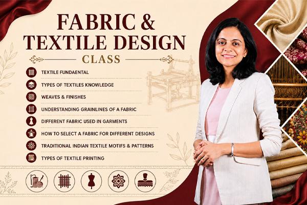 Fabric & Textile Design Class cover