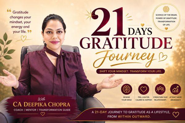 21-Day Gratitude Journey cover