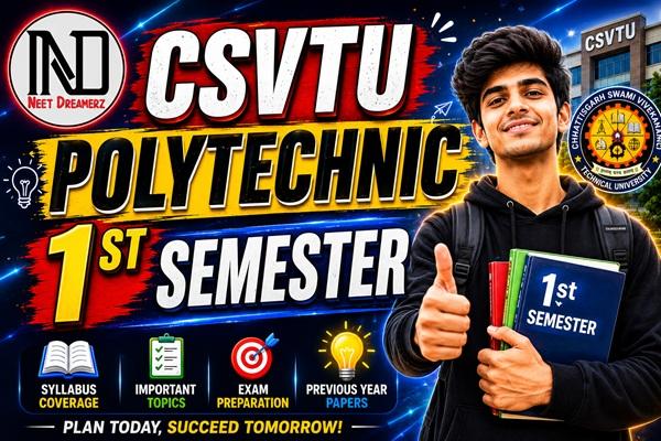 CG POLYTECHNIC 1st SEMESTER cover